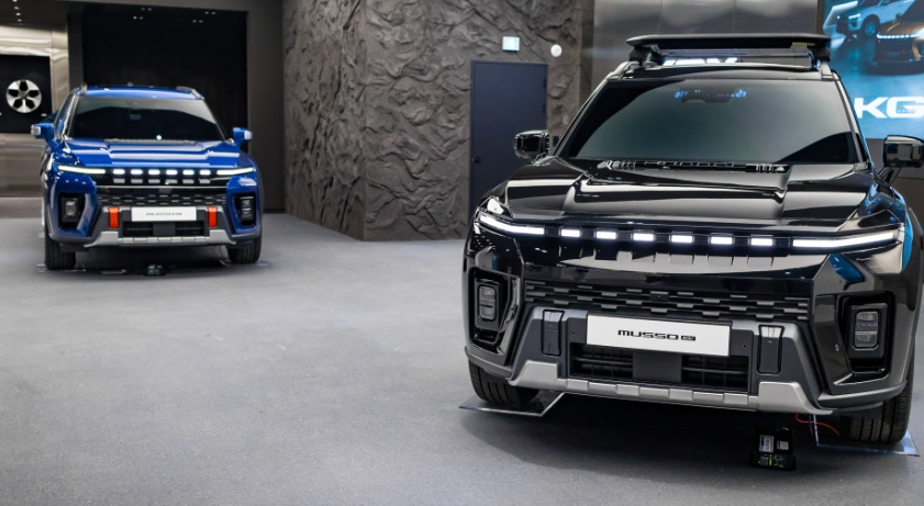 2025 무쏘 EV 합리적인 가격의 국내 최초 전기 픽업트럭